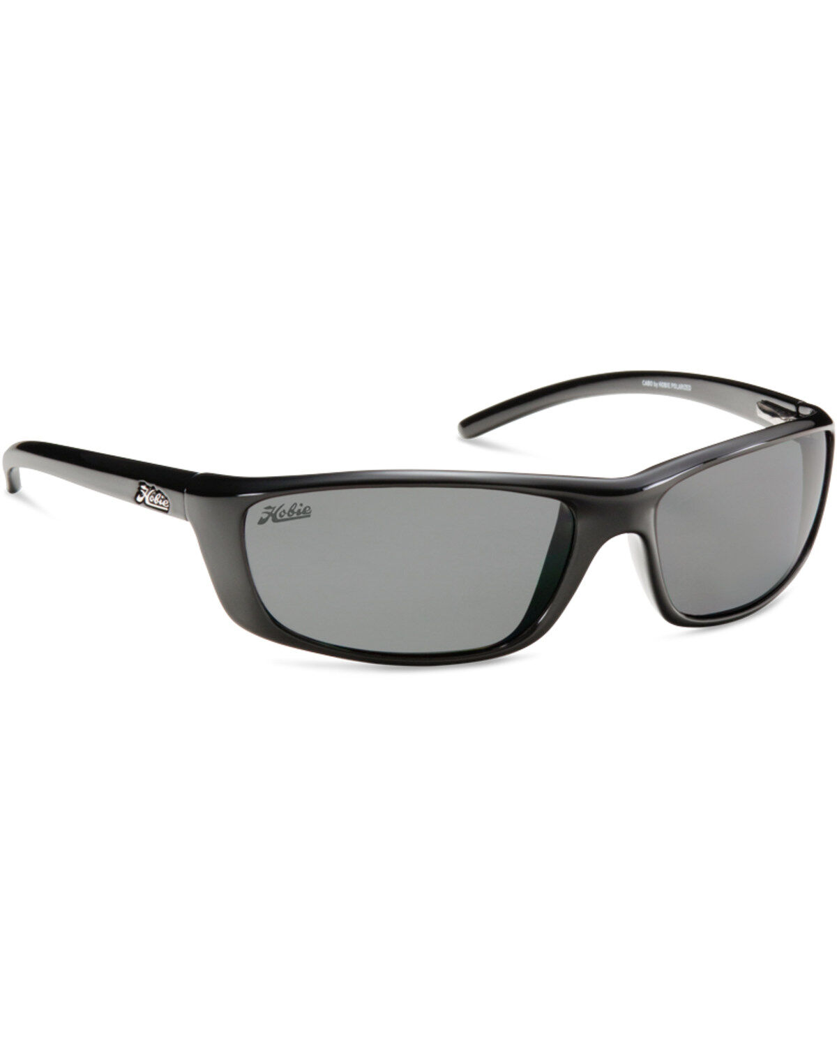 Hobie Men's Shiny Black Polarized Cabo Sunglasses