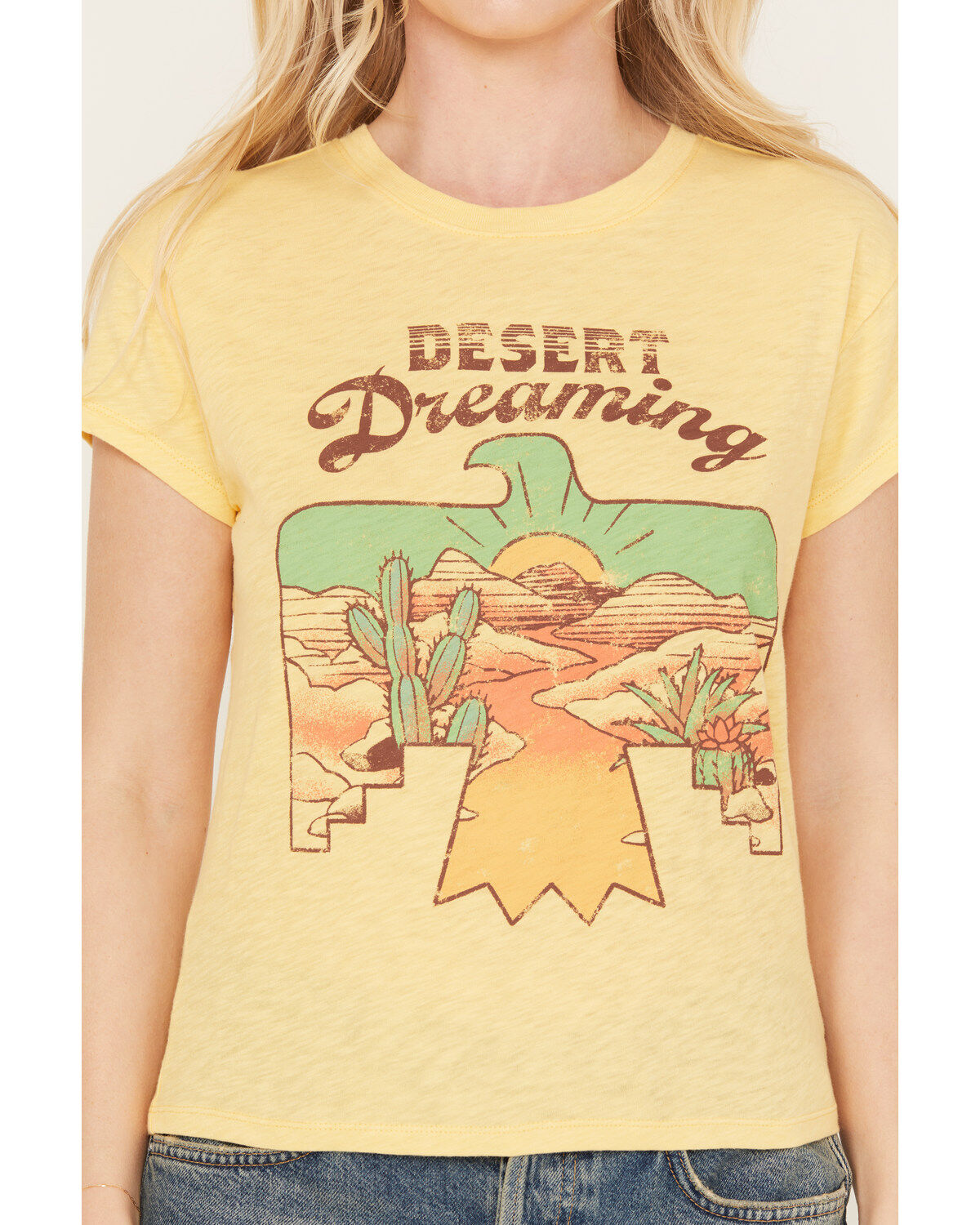 White Crow Women's Desert Dreaming Short Sleeve Graphic Tee