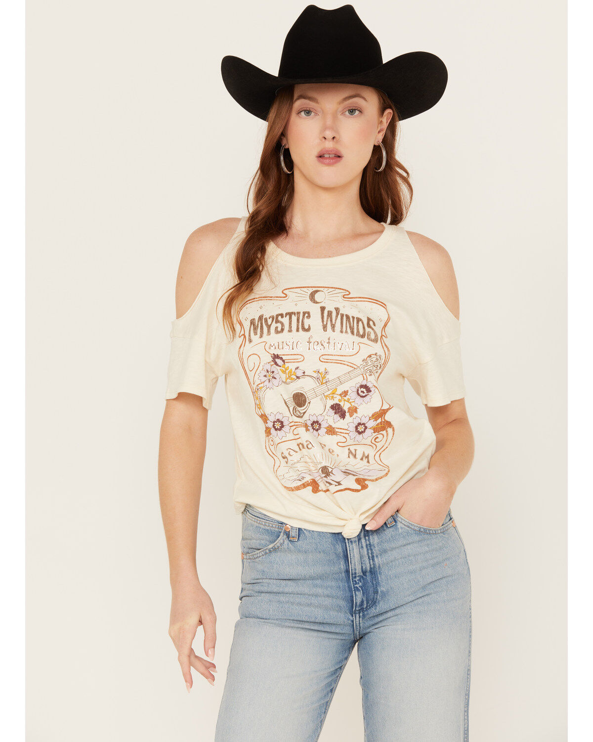 Shyanne Women's Mystic Winds Cold Shoulder Tee