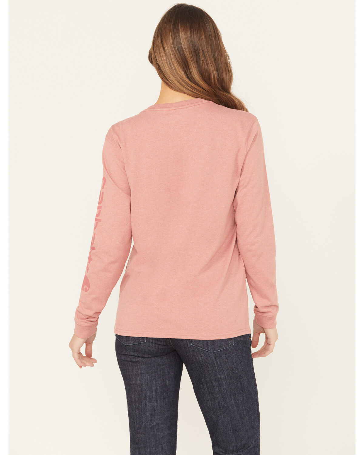 Carhartt Women's Loose Fit Heavyweight Long Sleeve Graphic Work T-Shirt