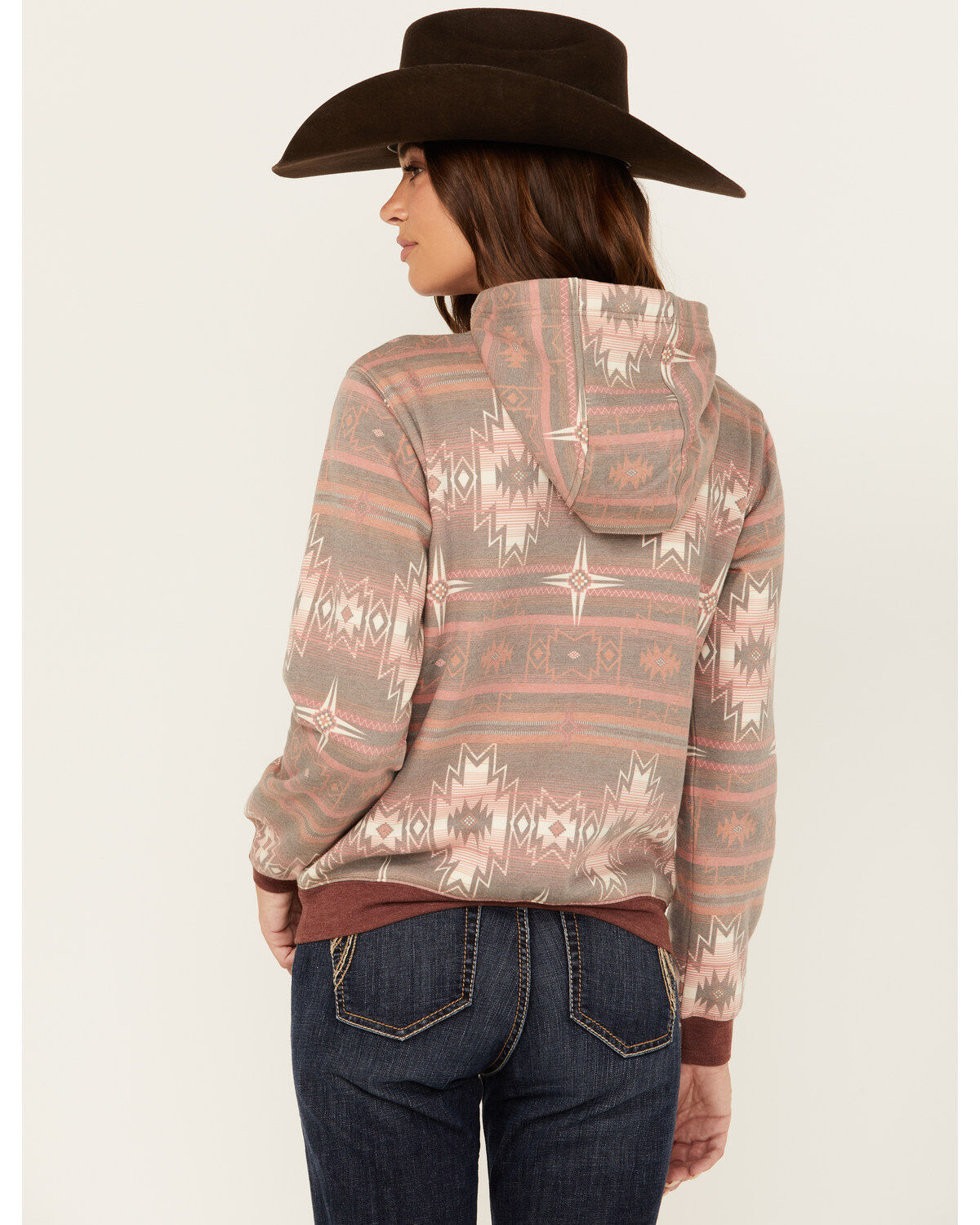 Shyanne Women's Southwestern Printed Hoodie
