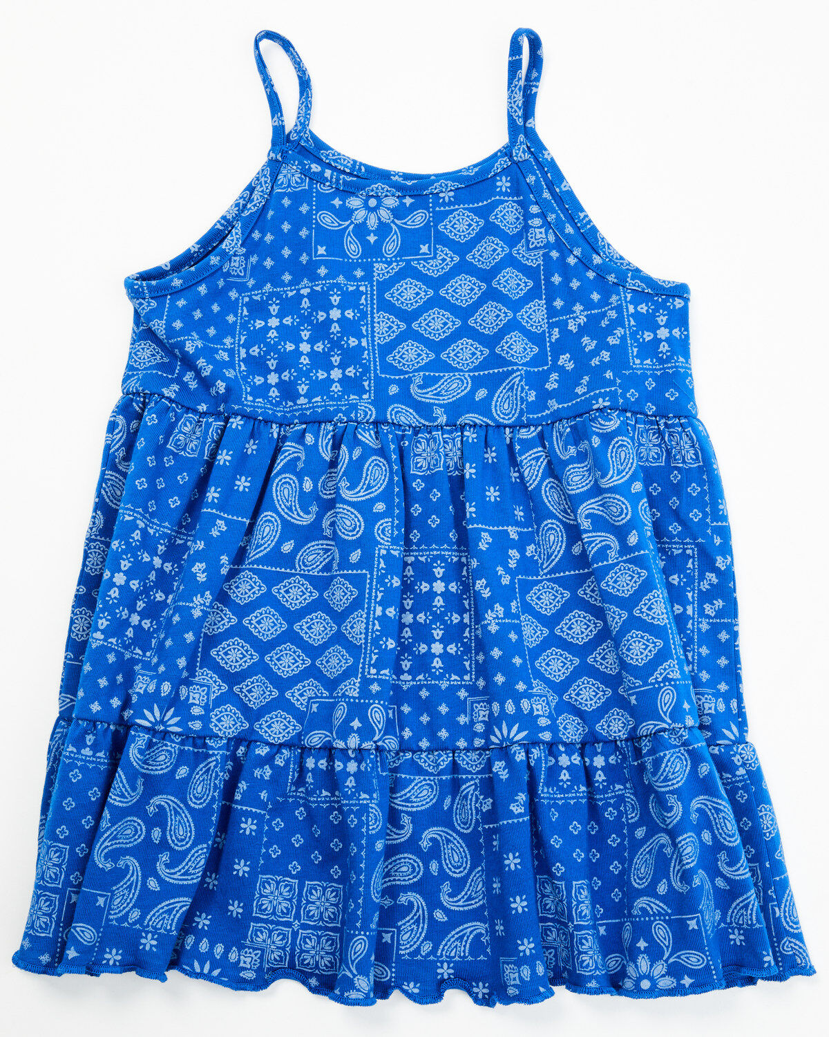 Wrangler Toddler Girls' Bandana Print Dress and Diaper Cover - 2 Piece