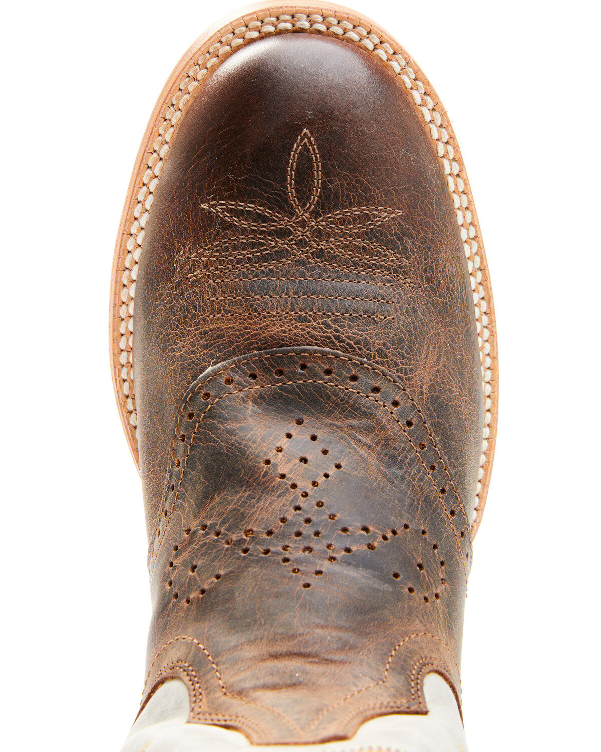 Tony Lama Men's Henley Grey Top Western Boots - Round Toe