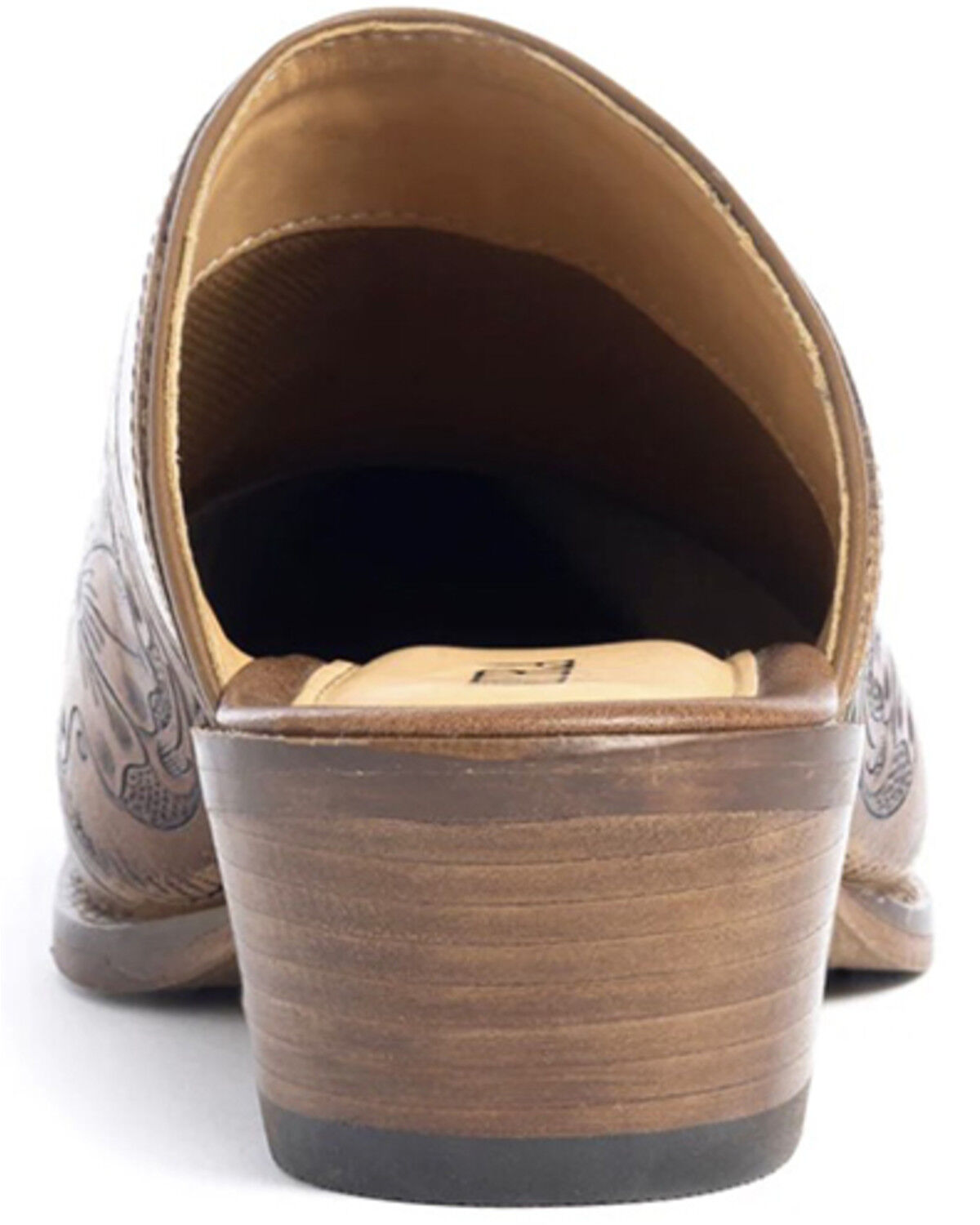 Myra Bag Women's Valeria Hand Tooled Mules