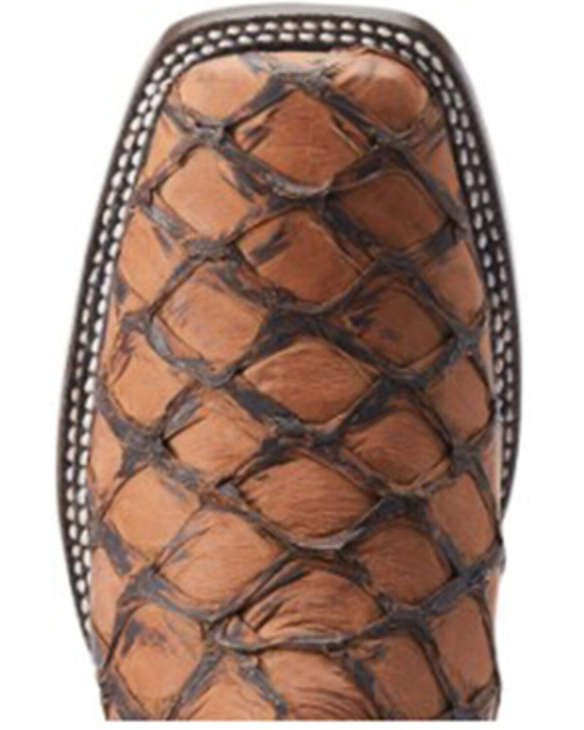 Ariat Men's Deep Water Exotic Pirarucu Western Boots - Broad Square Toe