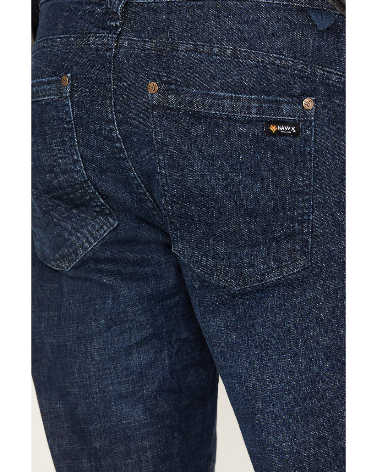 Hawx Men's Washed Stretch Work Jeans