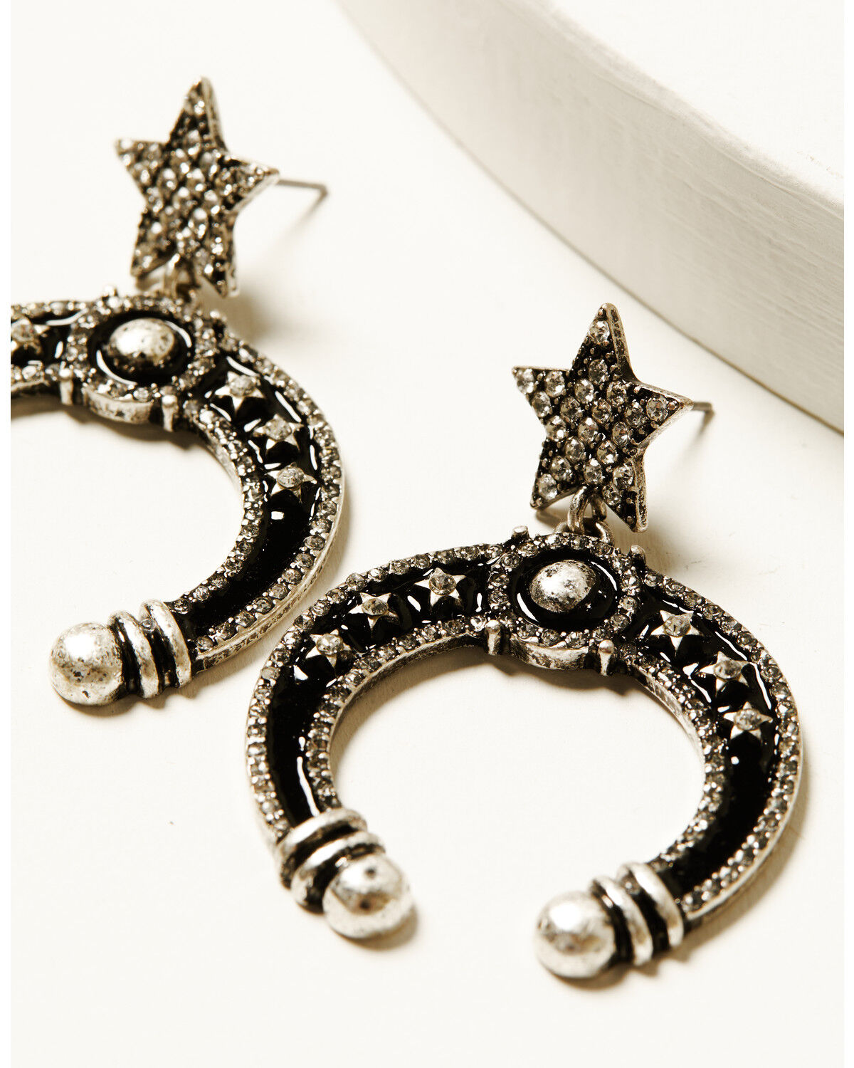 Idyllwind Women's Squash Blossom Antique Earrings
