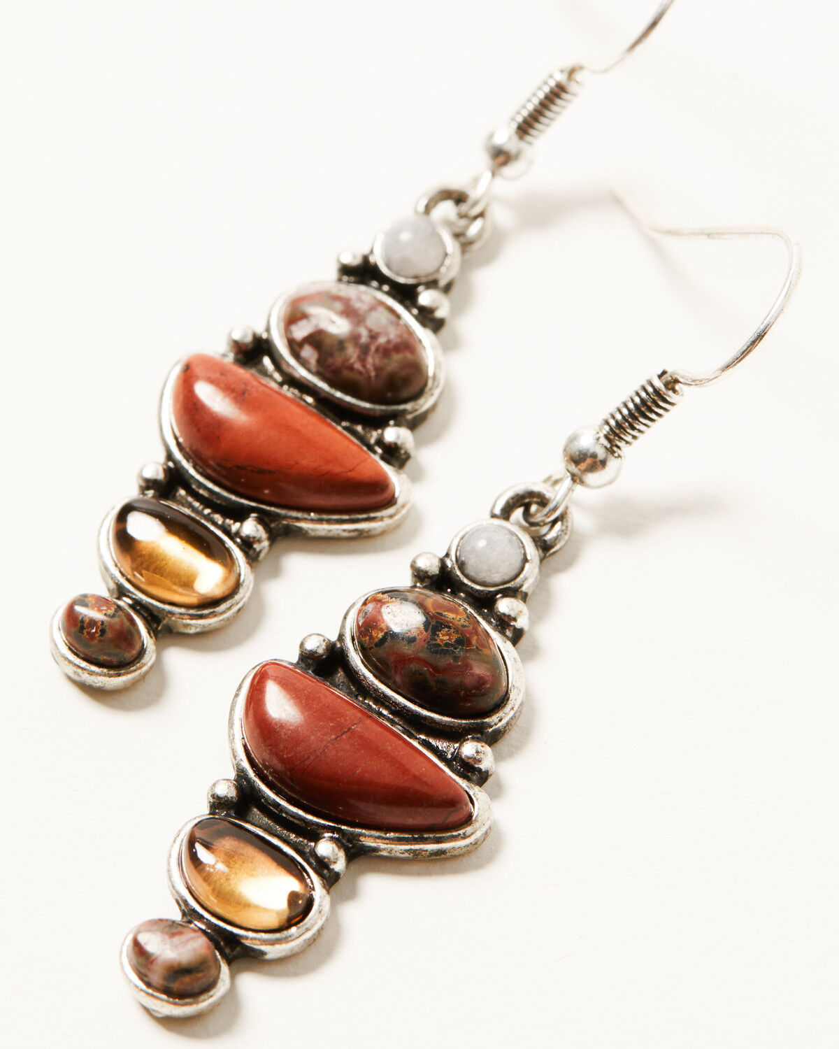 Shyanne Women's Desert Rose Antique Multi-Stone Earrings