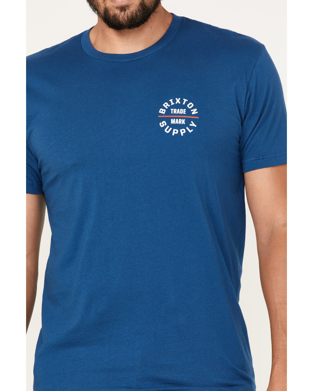 Brixton Men's Oath V Logo Graphic T-Shirt