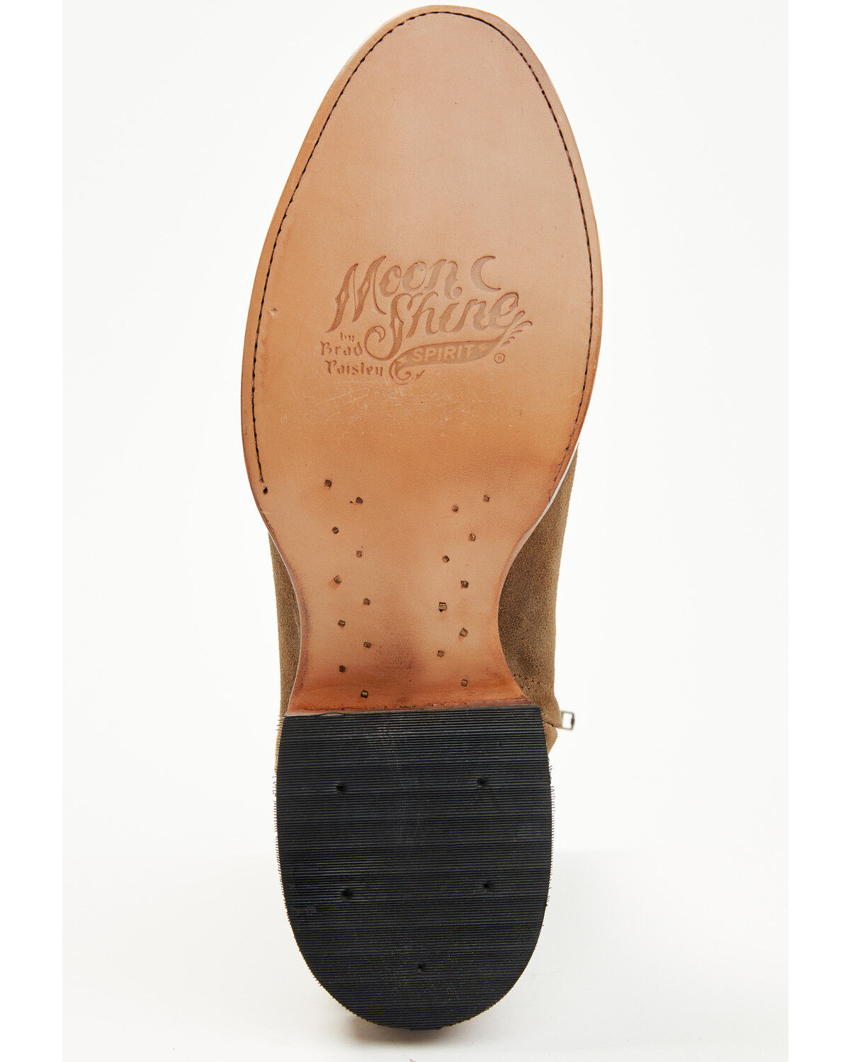 Moonshine Spirit Men's 8" Pancho Roughout Zipper Western Boots - Round Toe