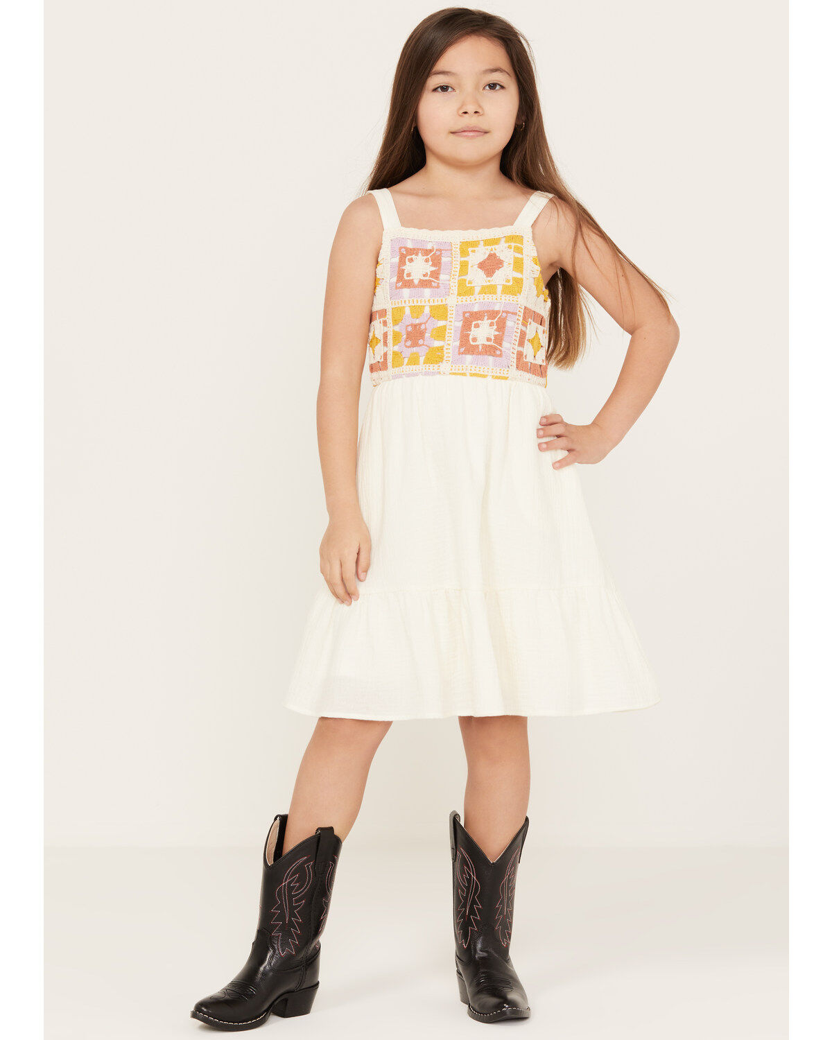 Hayden LA Girls' Crochet Mini Dress