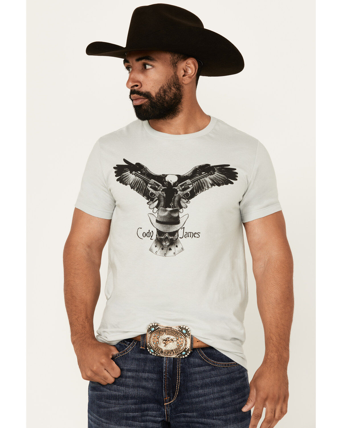 Cody James Men's Flight Short Sleeve Graphic T-Shirt