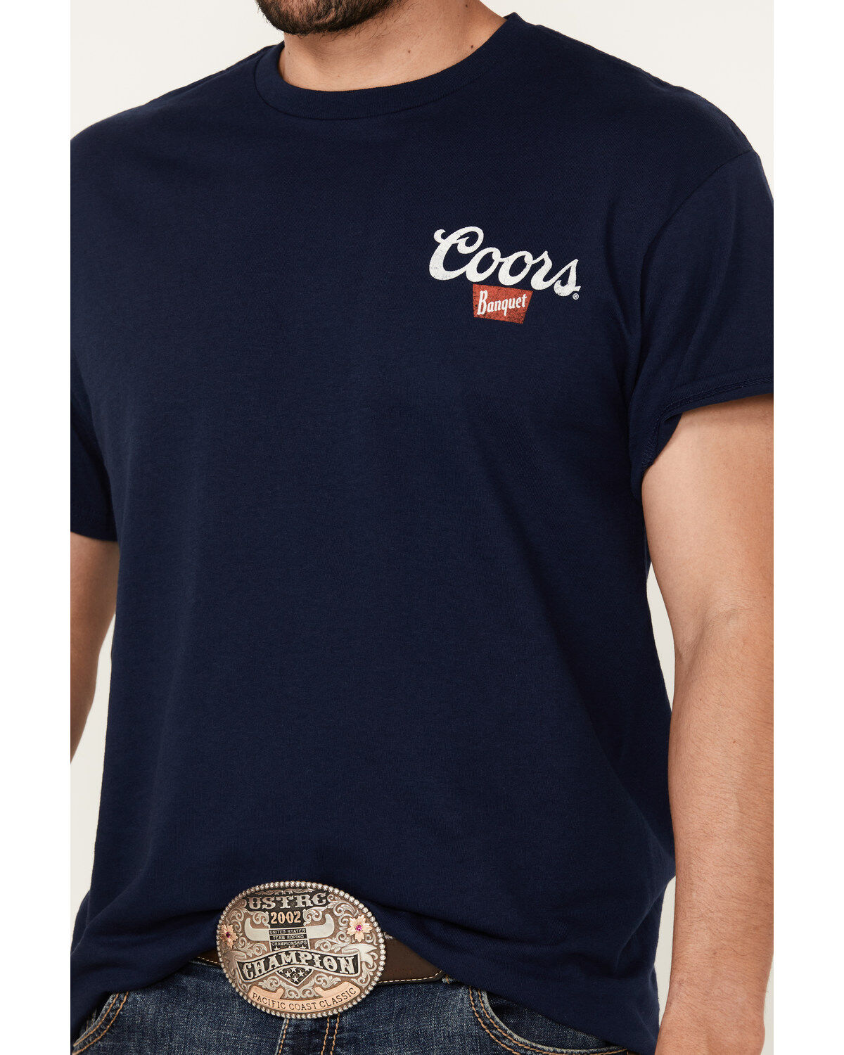Coors Men's Boot Barn Exclusive Logo Steer Head Short Sleeve Graphic T-Shirt