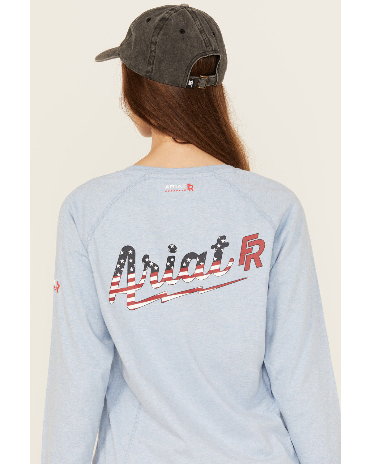 Ariat Women's FR Air Bolt Logo Long Sleeve Graphic T-Shirt