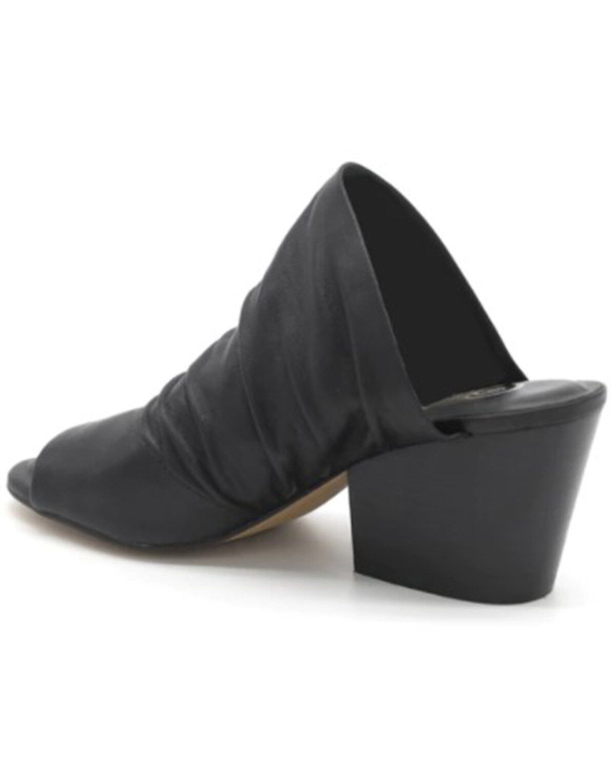 Golo Shoes Women's Landon Black Open Toe Mule