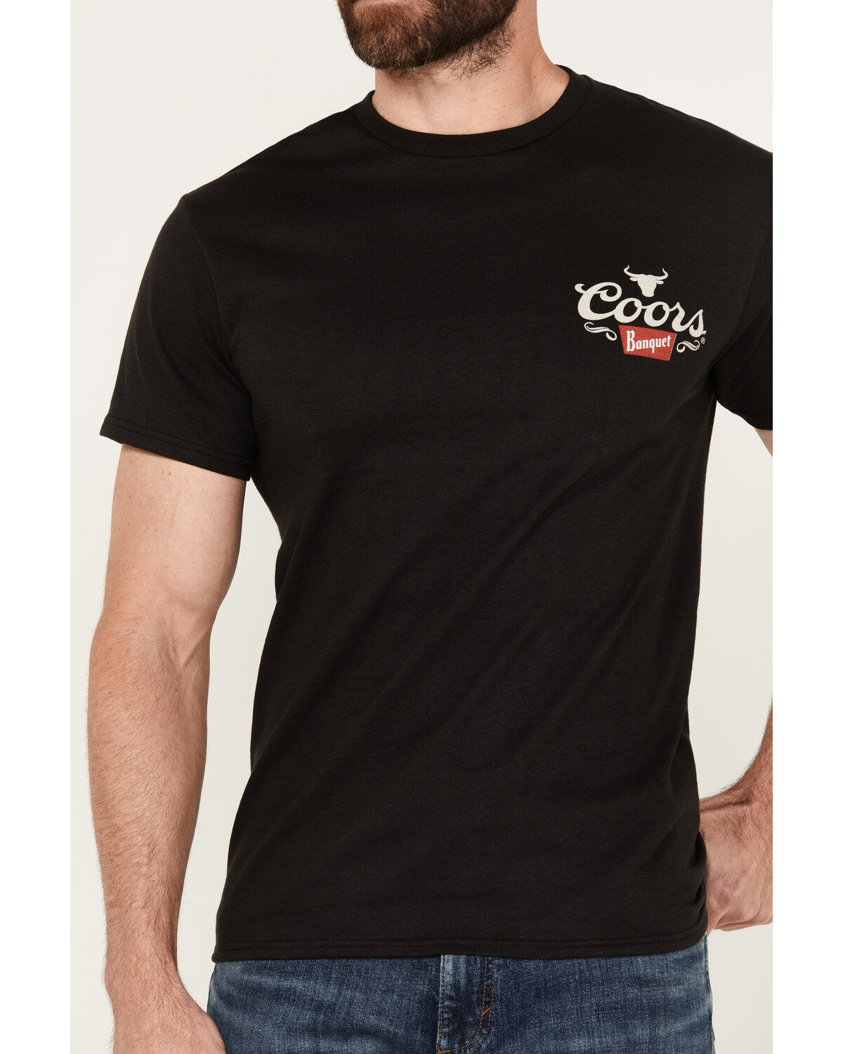 Coors Men's Banquet Logo Short Sleeve Graphic T-Shirt