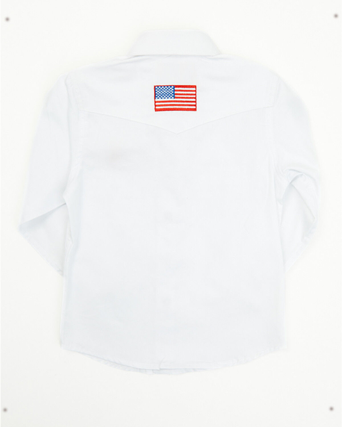 Rodeo Clothing Boys' USA Rodeo Long Sleeve Pearl Snap Western Shirt