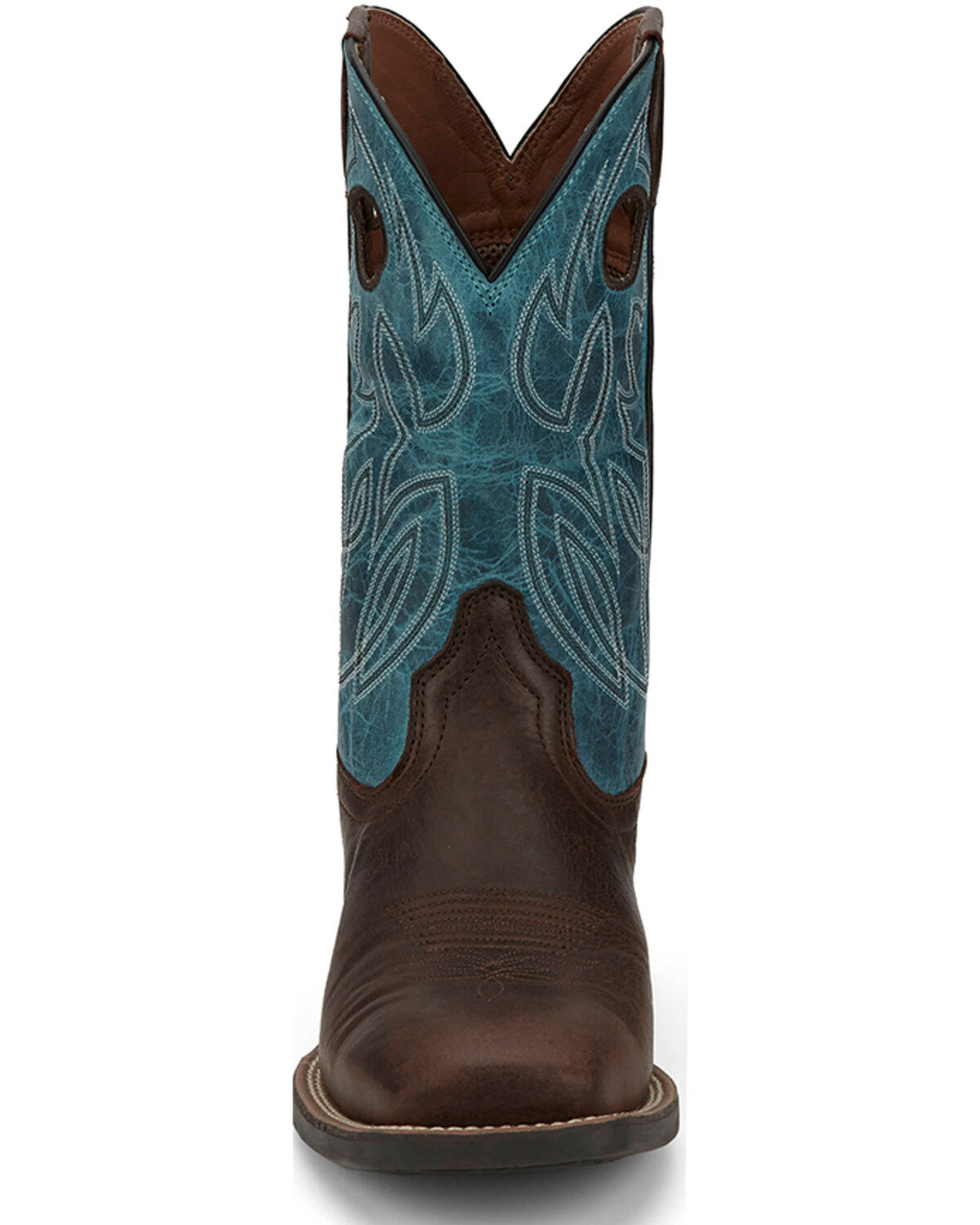 Justin Men's 11" Bowline Western Boots - Broad Square Toe