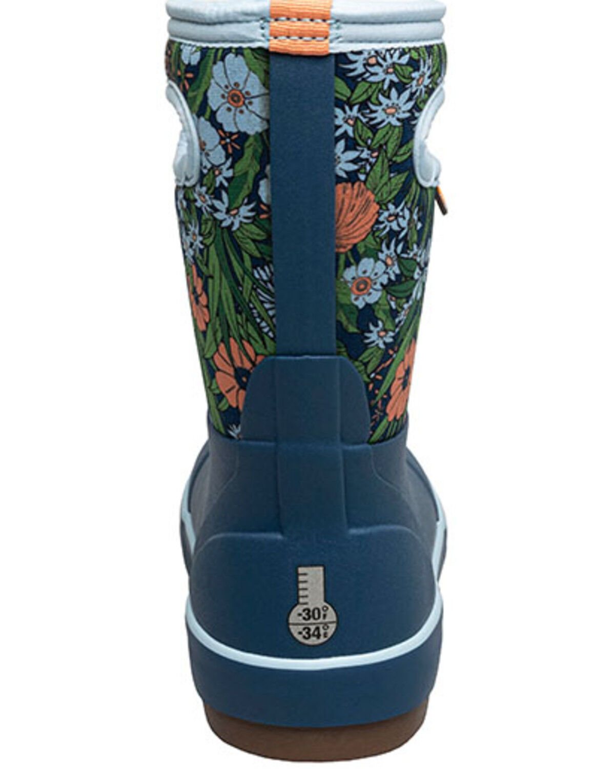 Bogs Girls' Classic II Vintage Floral Rubber Boots - Round Toe