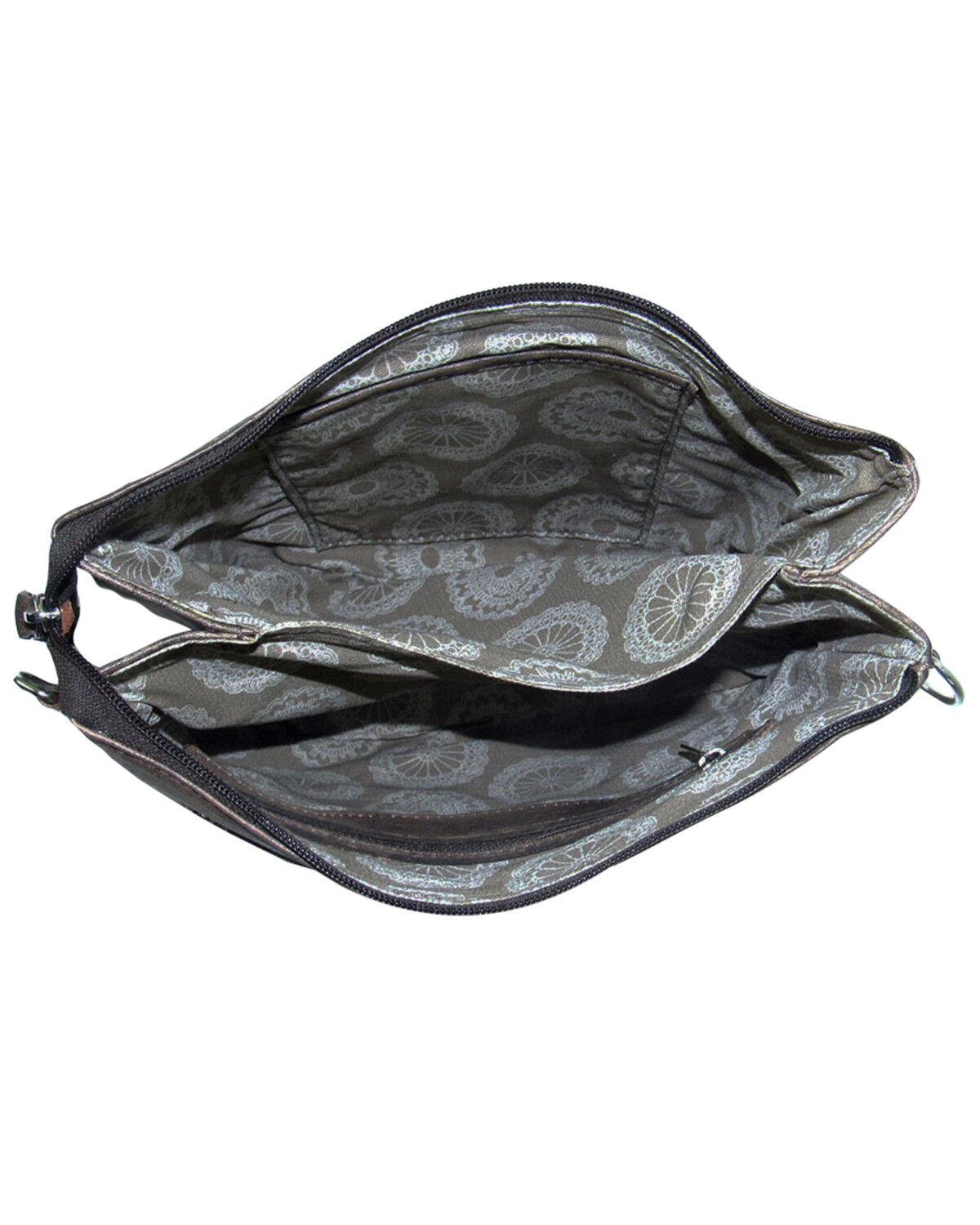 American West Women's Texas Rose Crossbody Bag