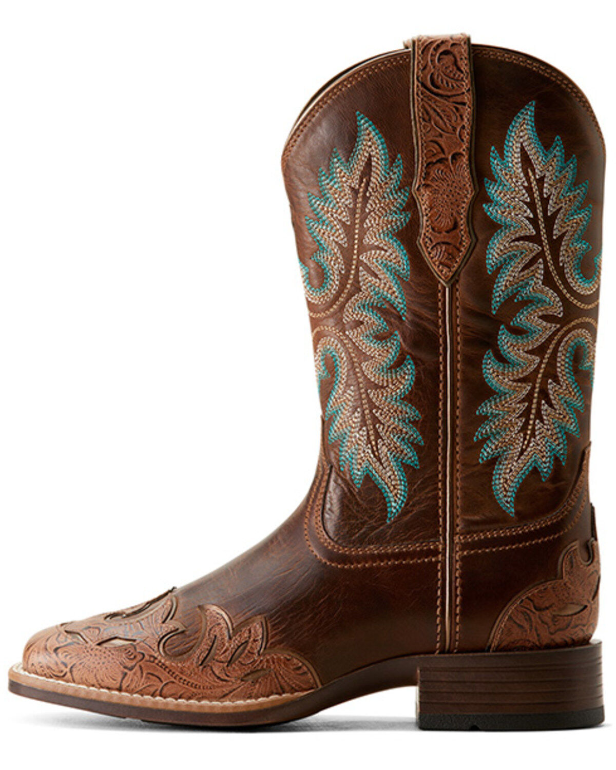 Ariat Women's Bryce Canyon Floral Embossed Western Boots - Square Toe