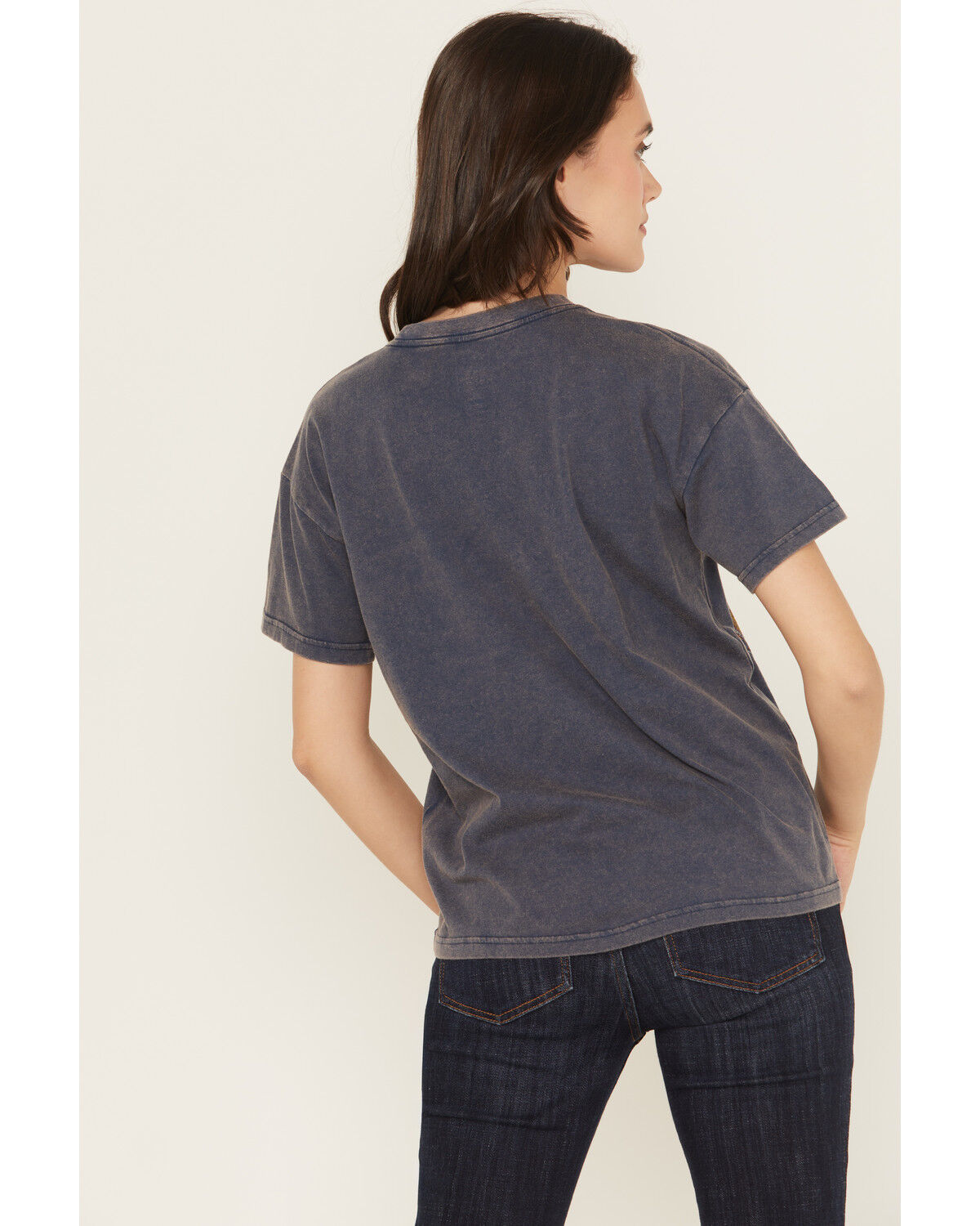 Cleo + Wolf Women's Elliot Record Short Sleeve Boyfriend Graphic Tee