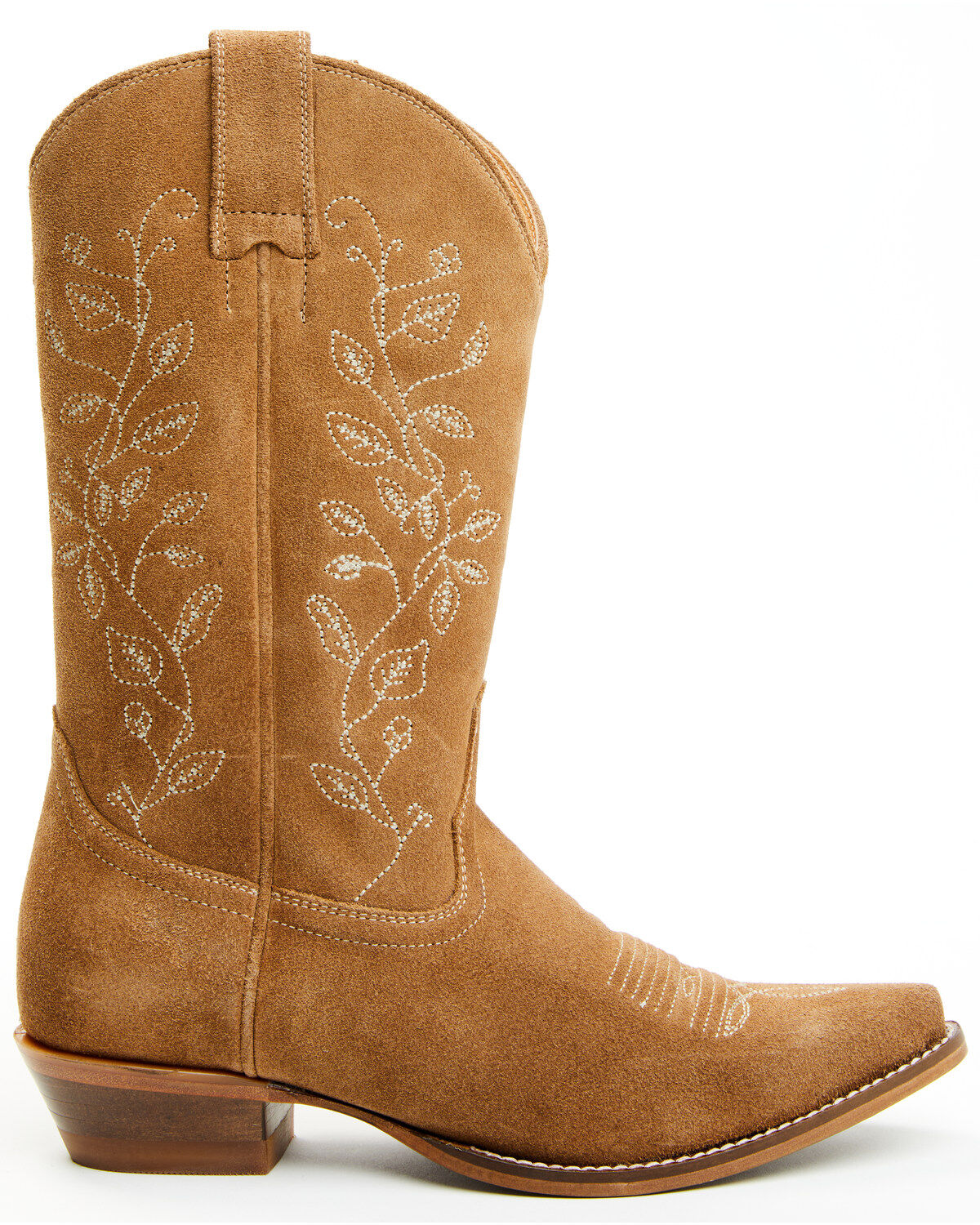 Shyanne Women's Bambi Suede Western Boots - Snip Toe