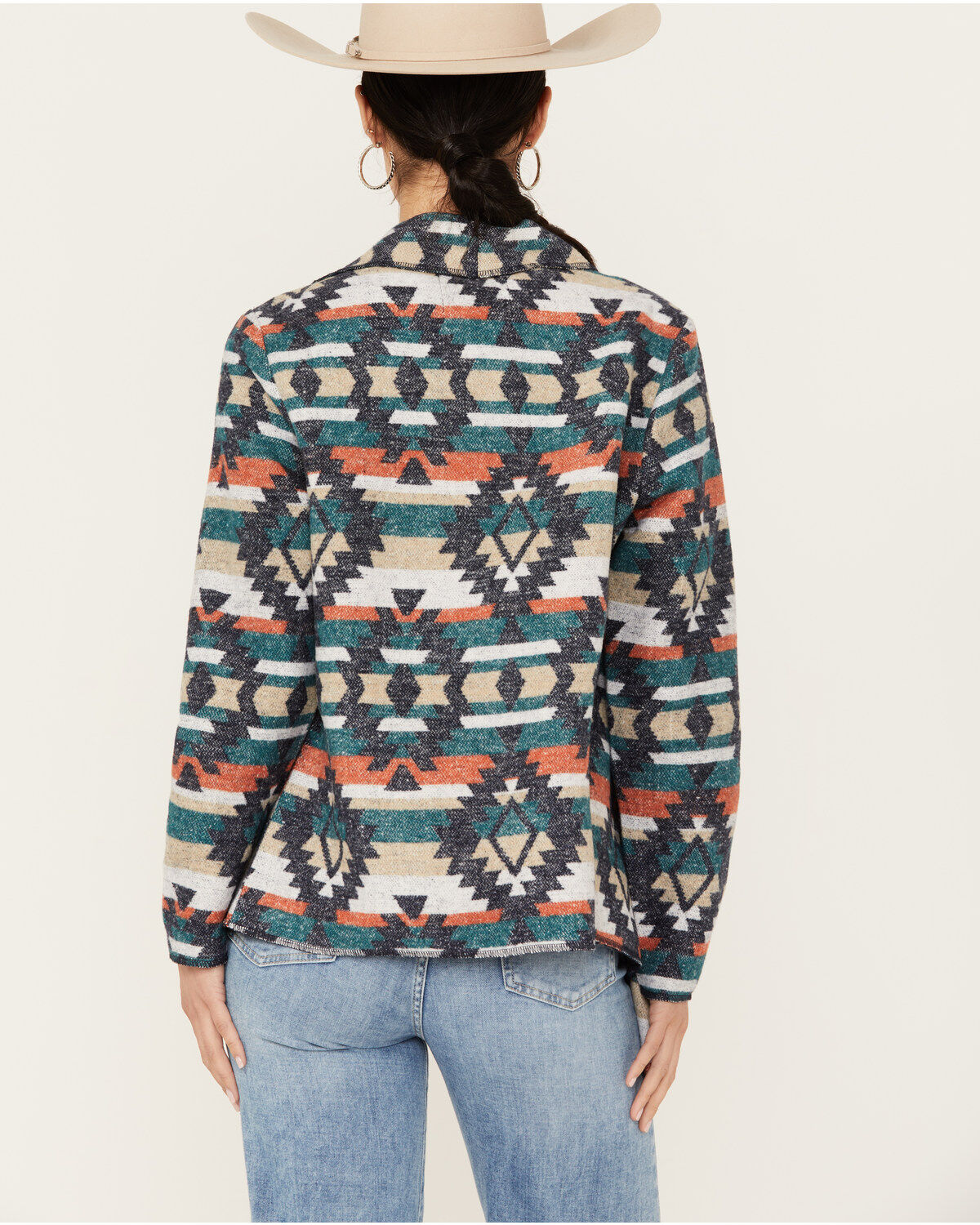 Cripple Creek Women's Boot Barn Exclusive Southwestern Print Wrap Jacket