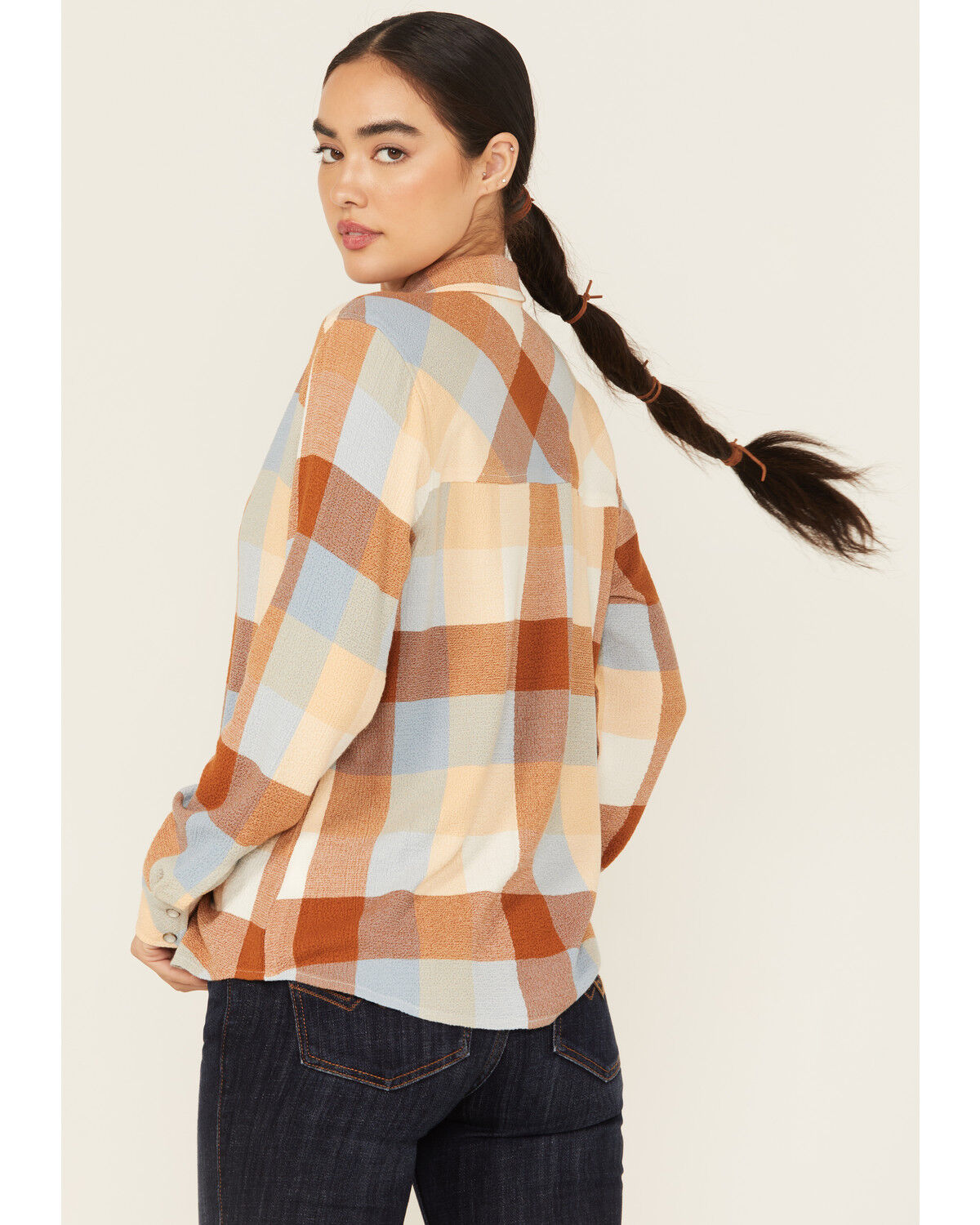 Idyllwind Women's Coppell Plaid Print Long Sleeve Snap Western Shirt