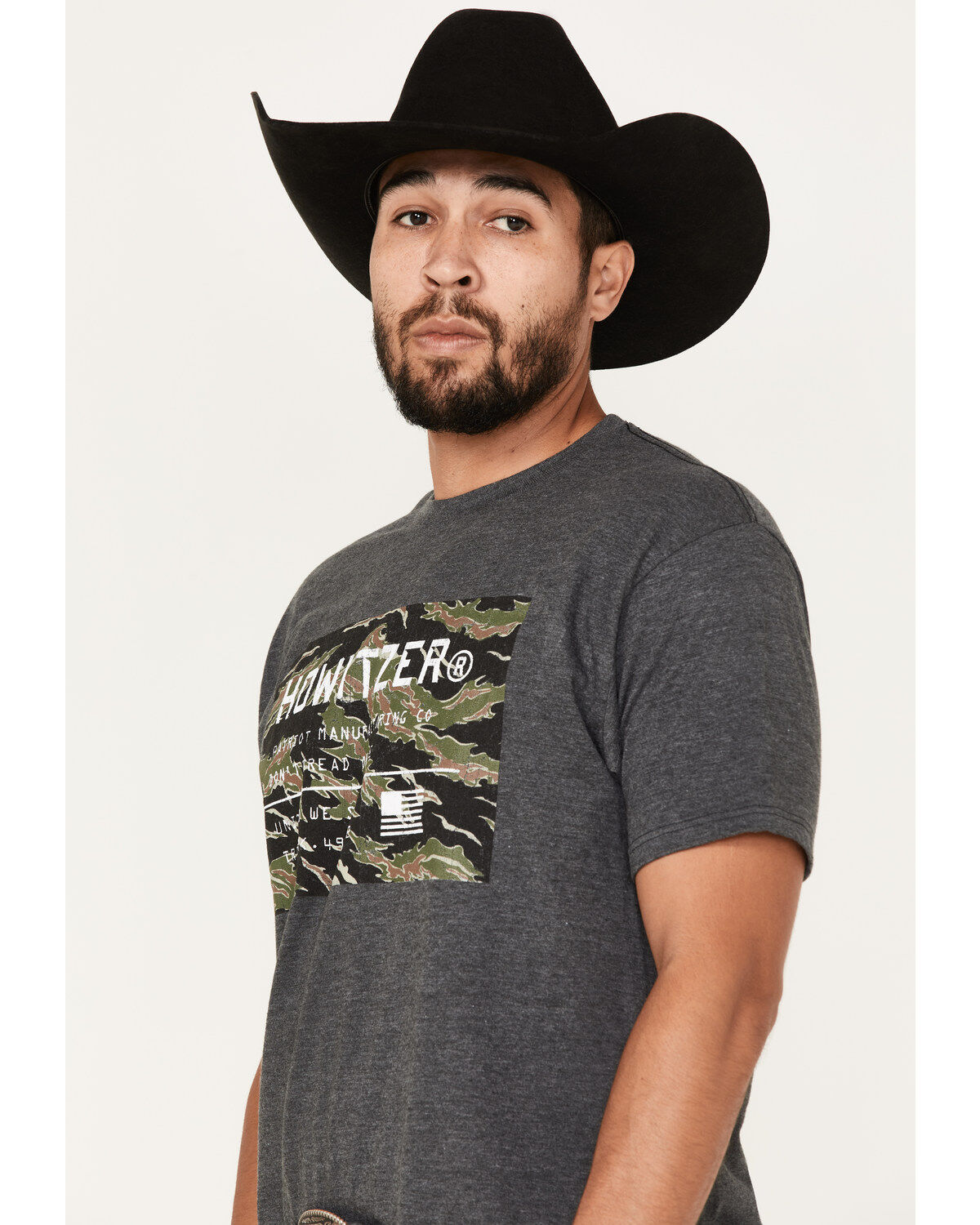 Howitzer Men's Camo Trademark T-Shirt