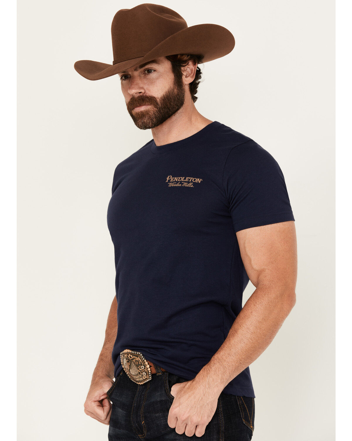 Pendleton Men's Boot Barn Exclusive Stone Skull Short Sleeve T-Shirt