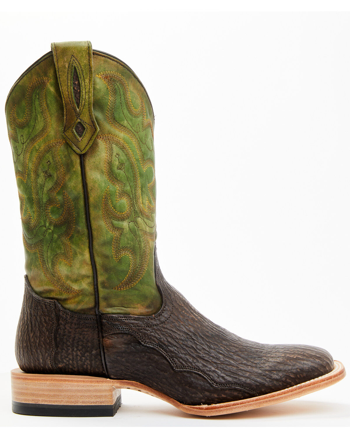 Cody James Men's Exotic Shark Western Boots - Broad Square Toe