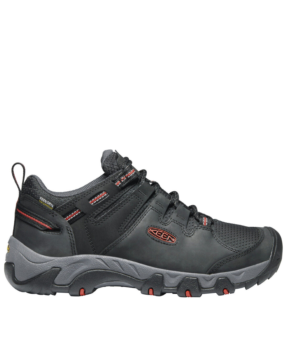 Keen Men's Black Steens Waterproof Hiking Boots - Soft Toe