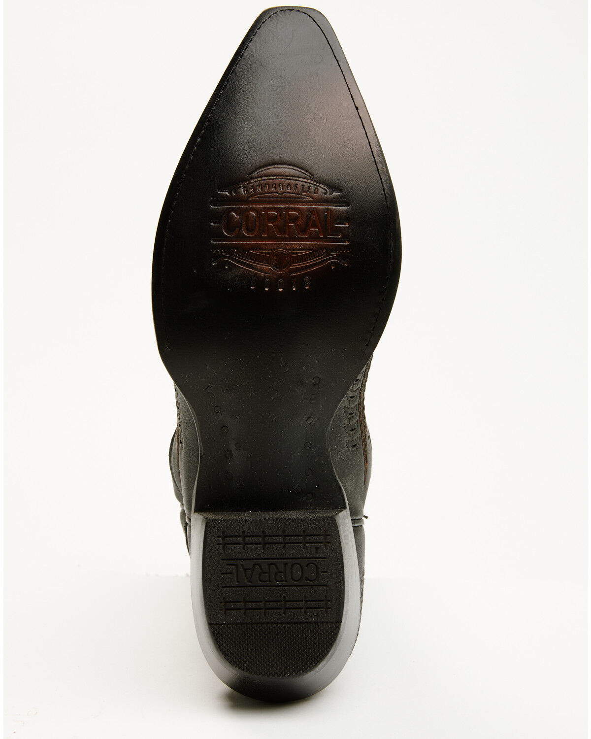 Corral Men's Inlay Western Boots - Snip Toe