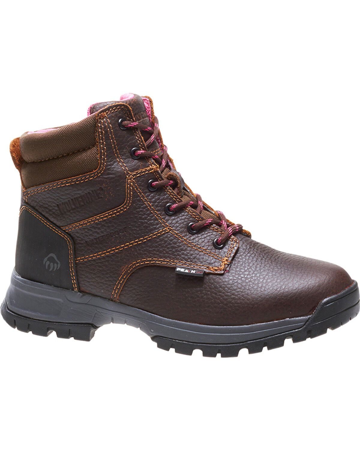 Wolverine Women's Piper Waterproof 6" Work Boots - Soft Toe