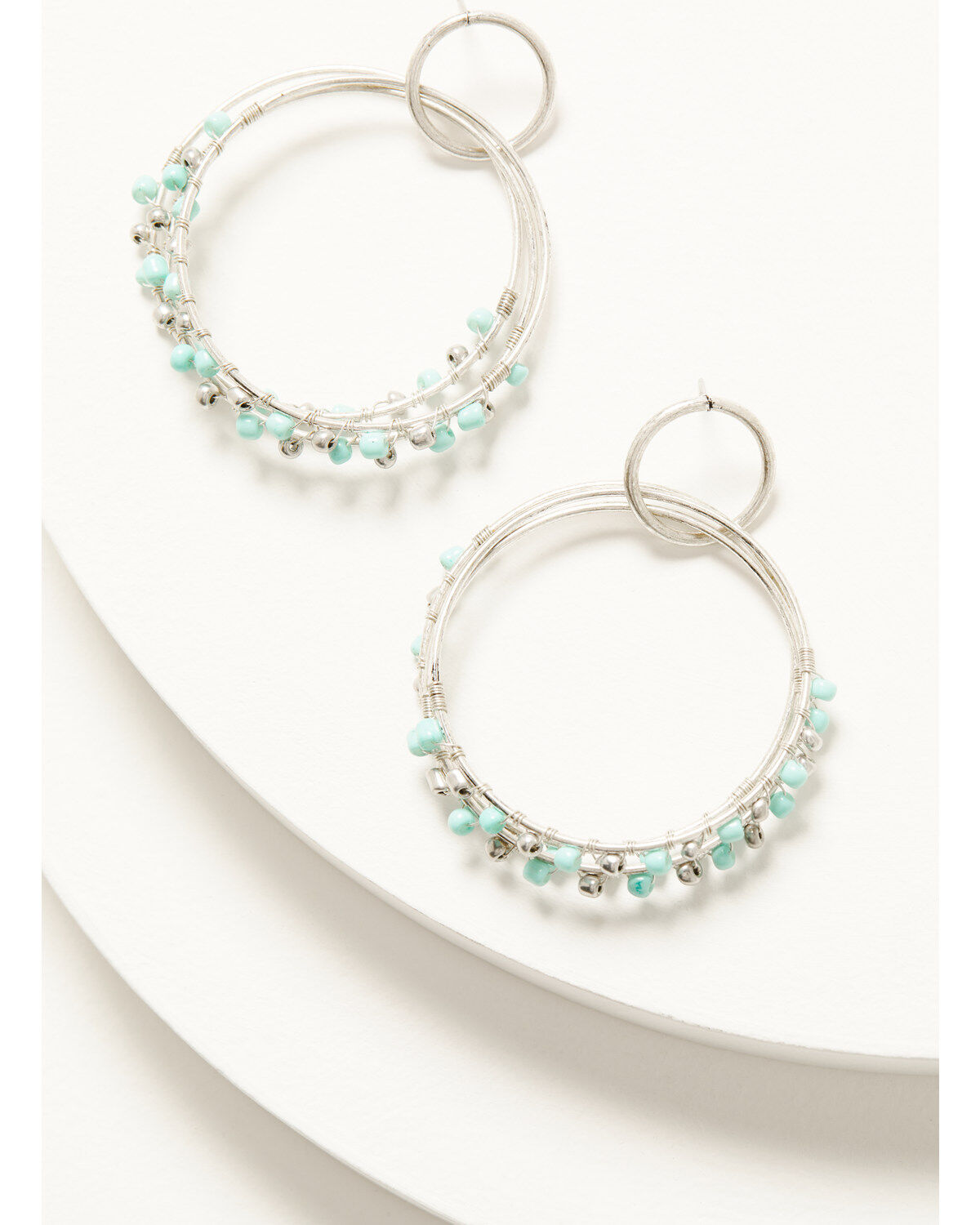Shyanne Women's Luna Bella Double Hoop Earrings