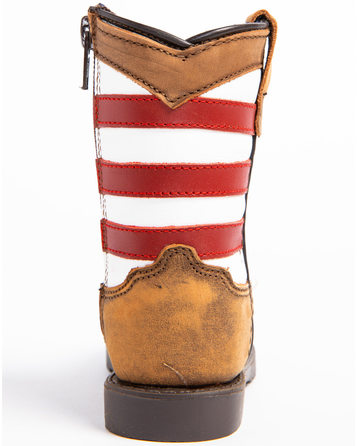 Cody James Toddler Boys' USA Flag Western Boots - Broad Square Toe