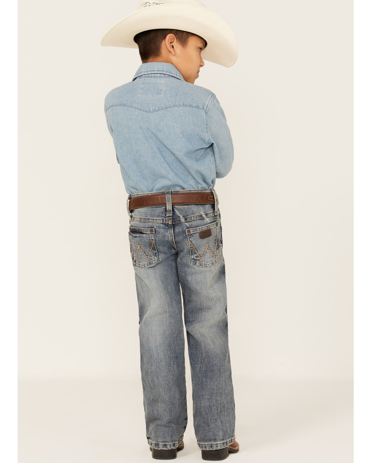 Wrangler Little Boys' Greeley Relaxed Bootcut Jeans