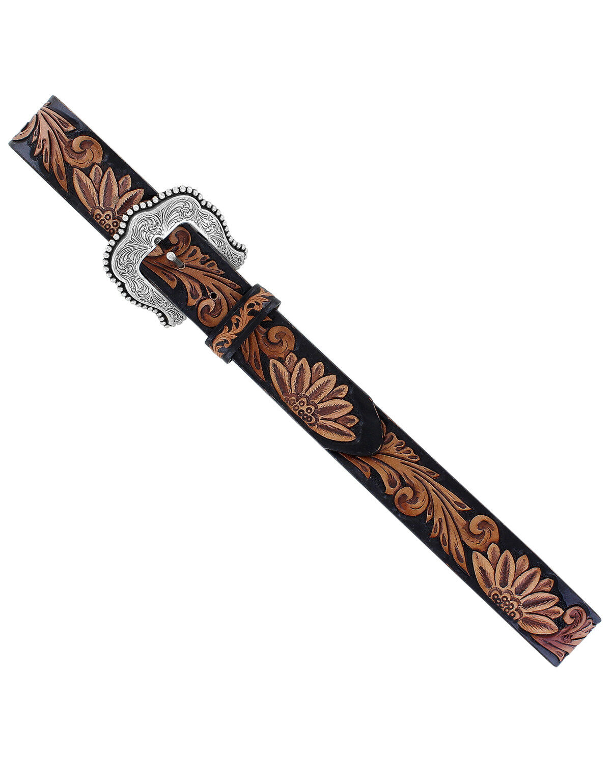 Tony Lama Women's Delheart Daisy Western Belt