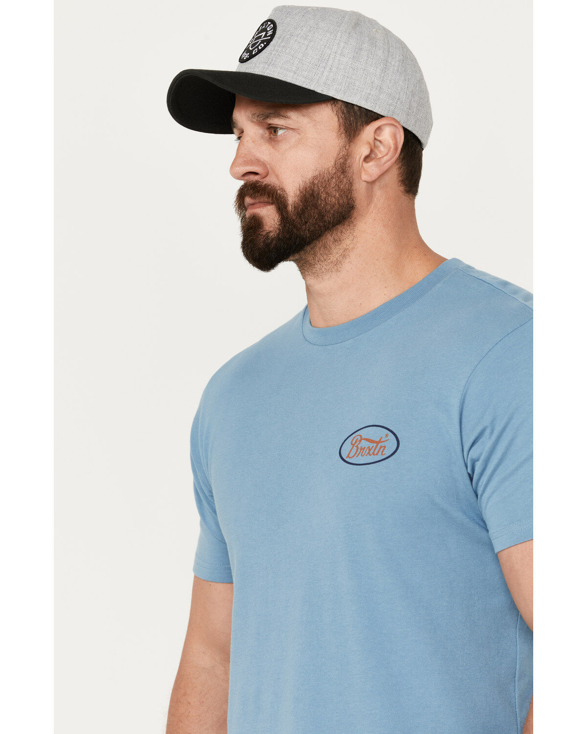 Brixton Men's Parsons Logo Short Sleeve Graphic T-Shirt