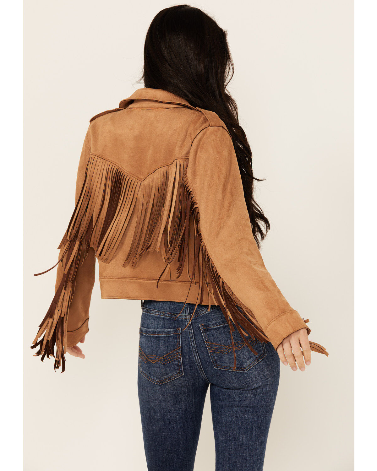 Idyllwind Women's Boxcroft Fringe Moto Jacket