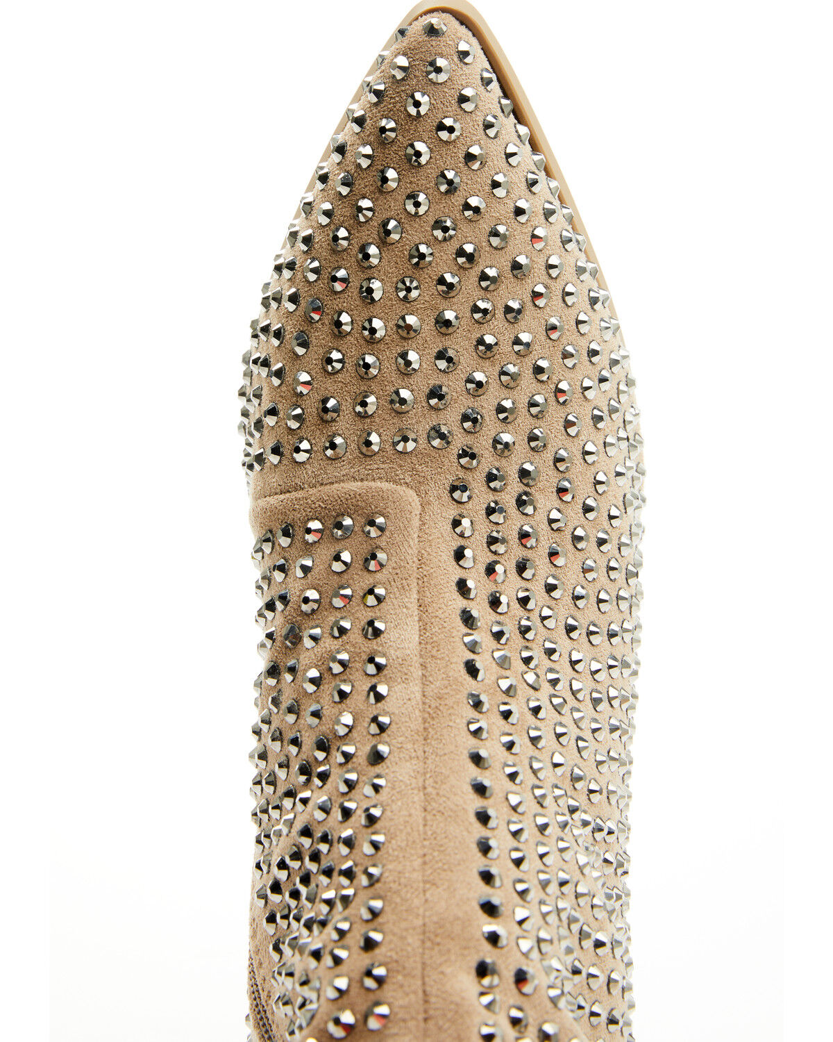 Very G Women's Swagger Rhinestone Booties - Snip Toe