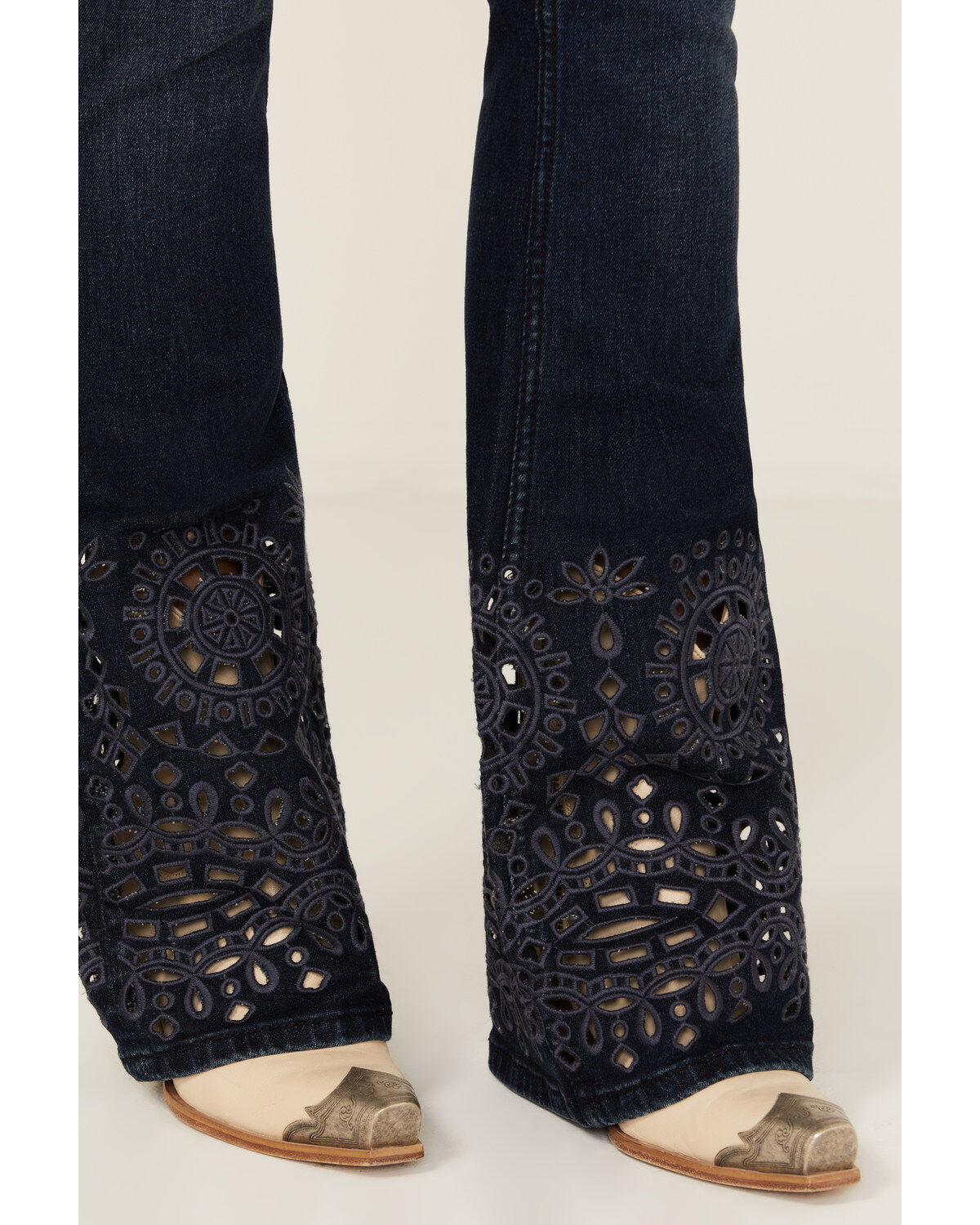 Shyanne Women's Mojave Dark Wash High Rise Stretch Bootcut Jeans