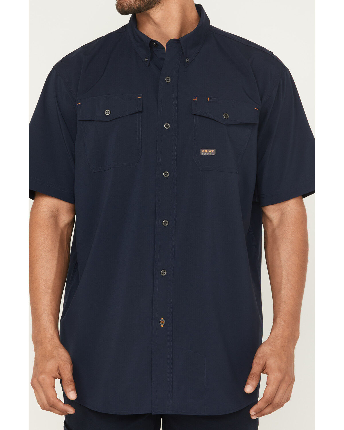 Ariat Men's Rebar Made Tough Vent Short Sleeve Work Shirt