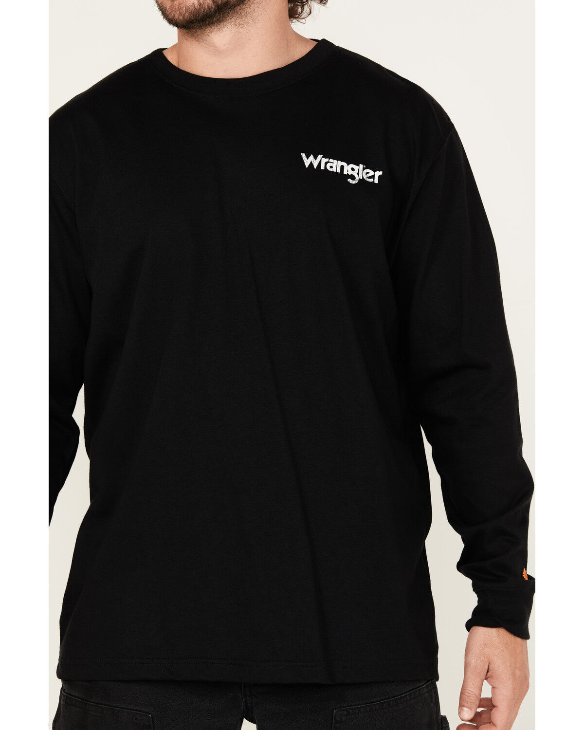 Wrangler Men's FR Eagle Long Sleeve Graphic Work Shirt