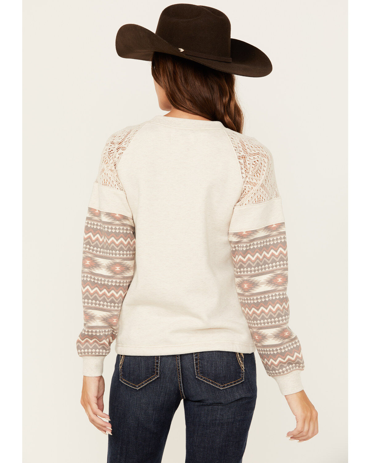 Shyanne Women's Wanda Fleece Mix Pullover Sweatshirt