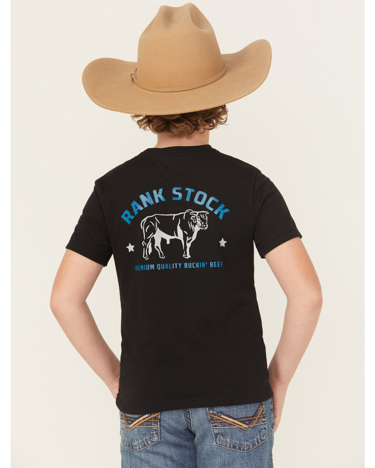 Hooey Boys' Rank Stock Short Sleeve Graphic T-Shirt