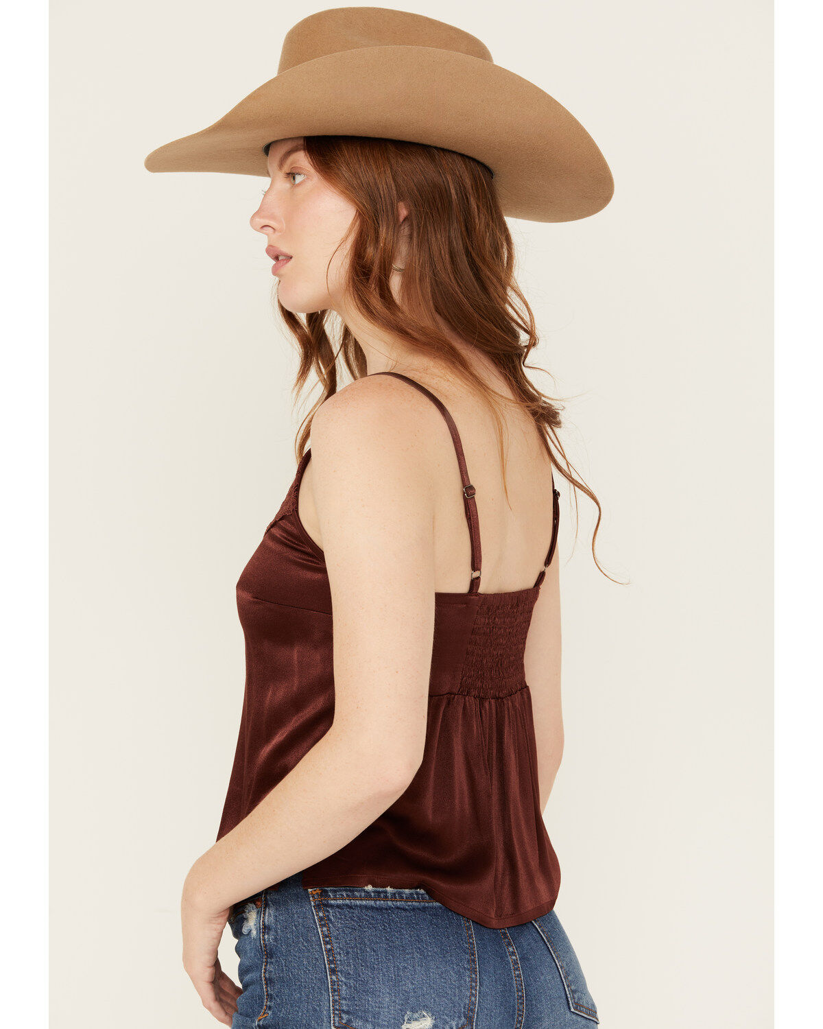 Shyanne Women's Lace Satin Cami