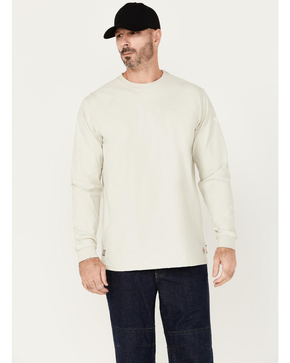 Ariat Men's FR Chain Hook Long Sleeve Graphic Work T-Shirt