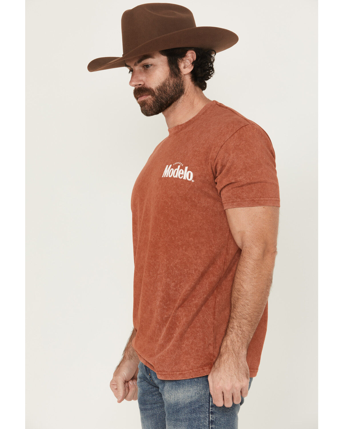 Modelo Men's Desert Sunset Short Sleeve Graphic T-Shirt